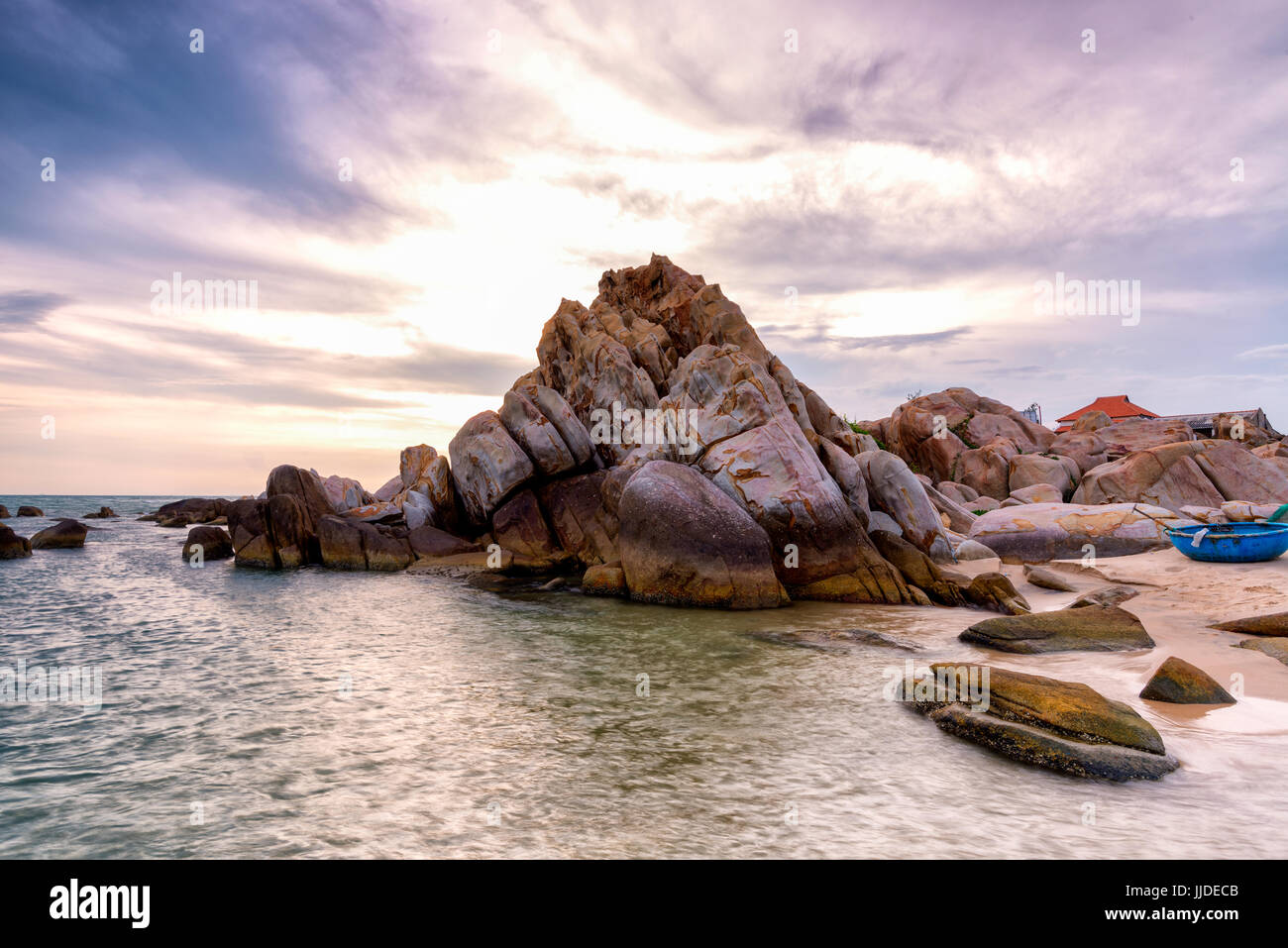 Phan Thiet beach, Binh Thuan, Vietnam Foto Stock