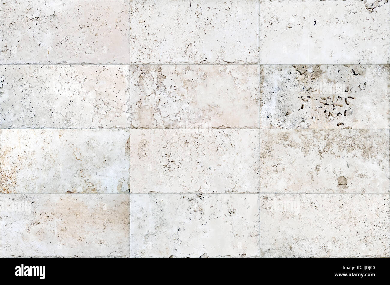Muro di pietra di marmo texture senza giunture Foto Stock