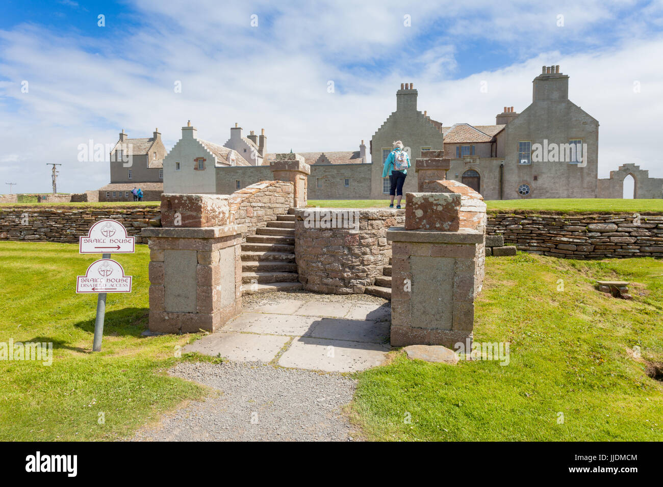 Skaill House, isole Orcadi Scozia, Regno Unito Foto Stock