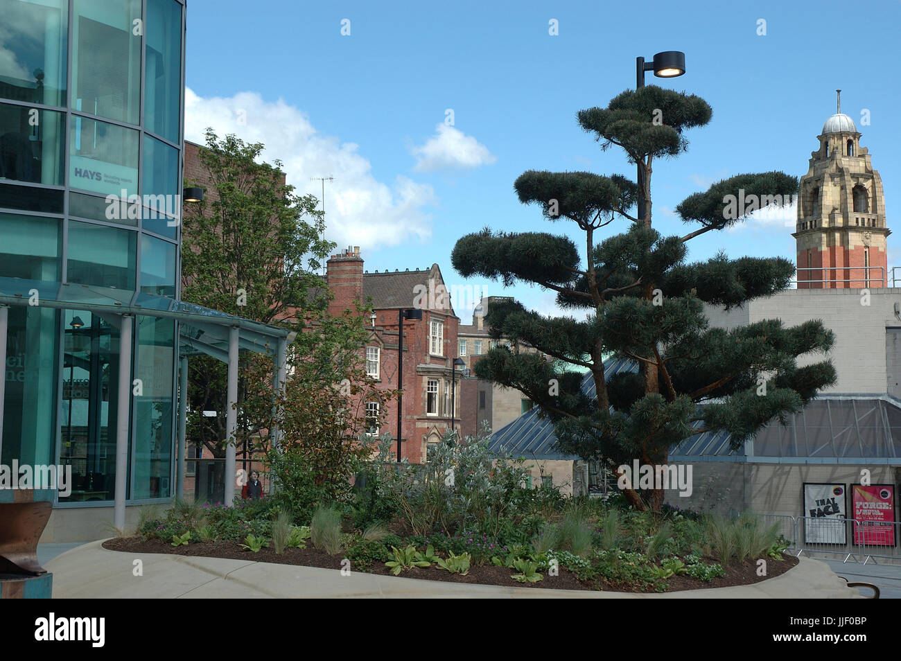 Tudor Square, Sheffield,South Yorkshire, Regno Unito, Europa Foto Stock