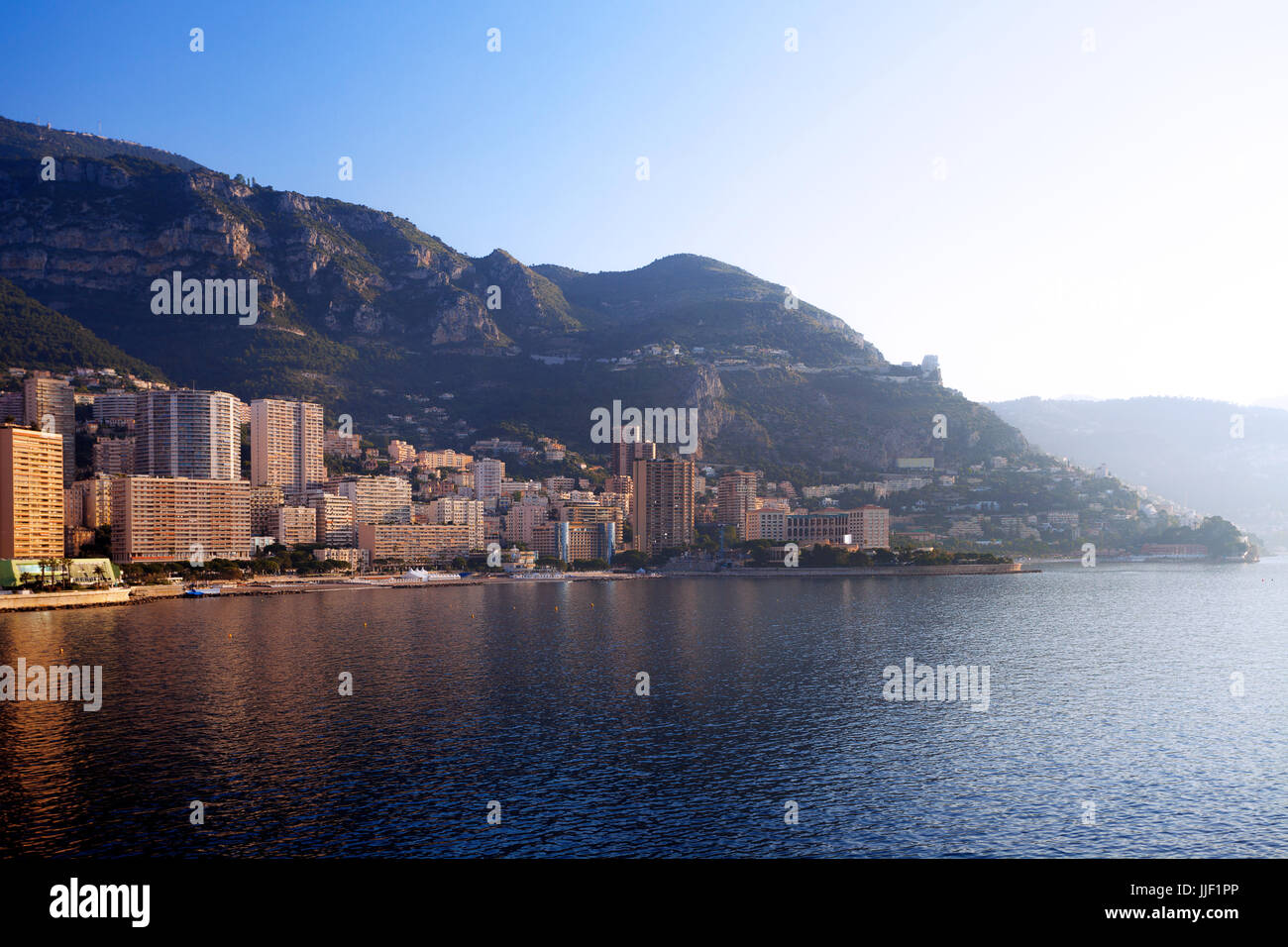 Cityscape, Monte Carlo, Monaco Foto Stock