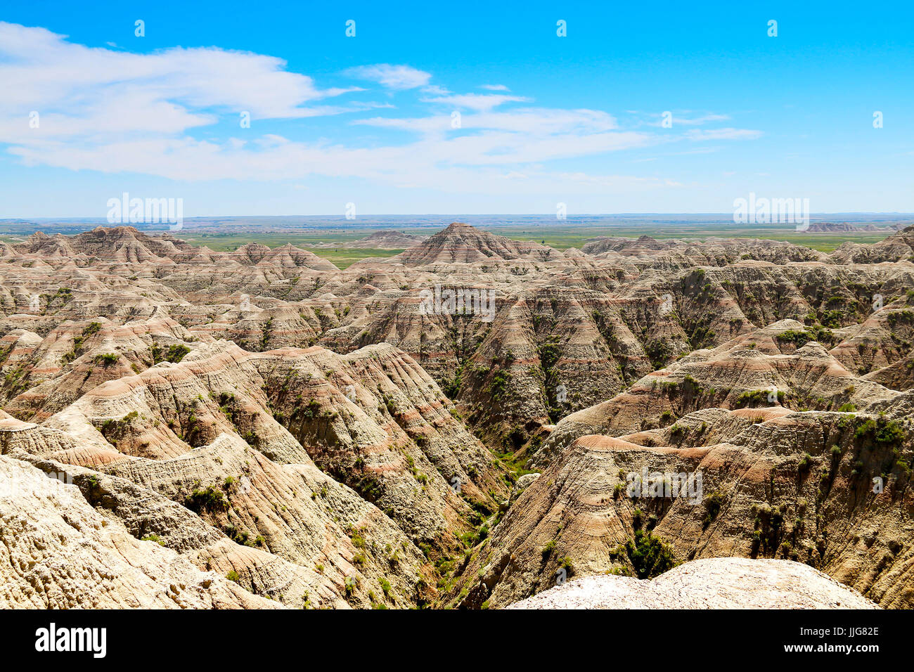 Badlands NP Foto Stock
