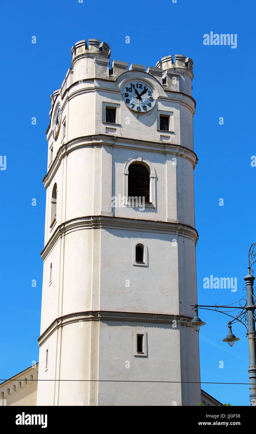 Chiesa Csonkatemplom (Reformatus Kistemplom - La piccola chiesa protestante), Debrecen, Ungheria Foto Stock