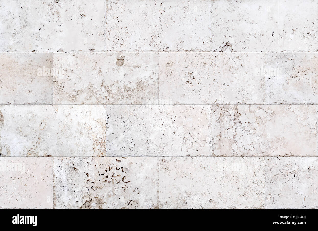 Muro di pietra di marmo texture senza giunture Foto Stock