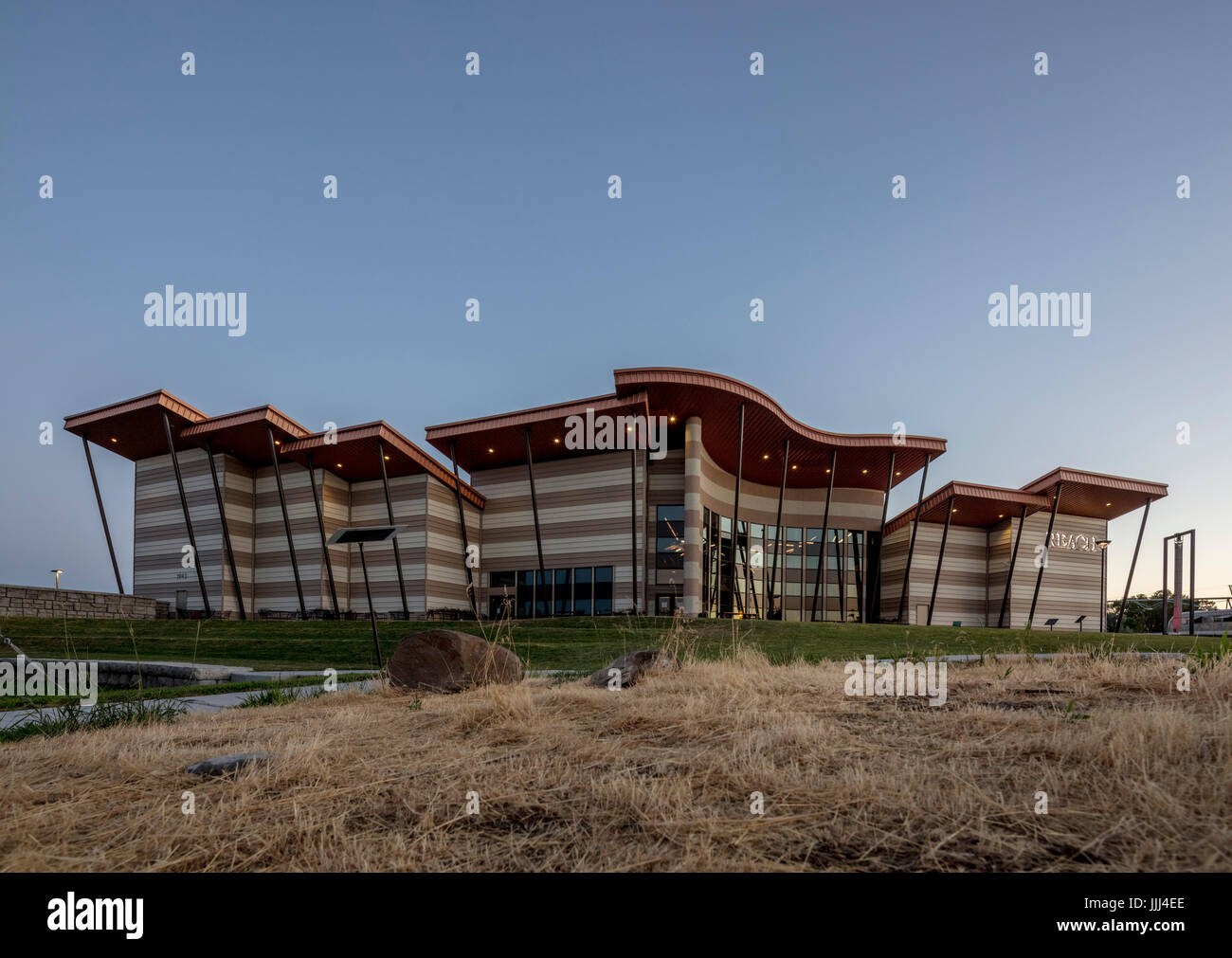 Il Hanford raggiungere Interpretive Center, noto anche come raggiungere il museo, Richland, Washington. Foto Stock