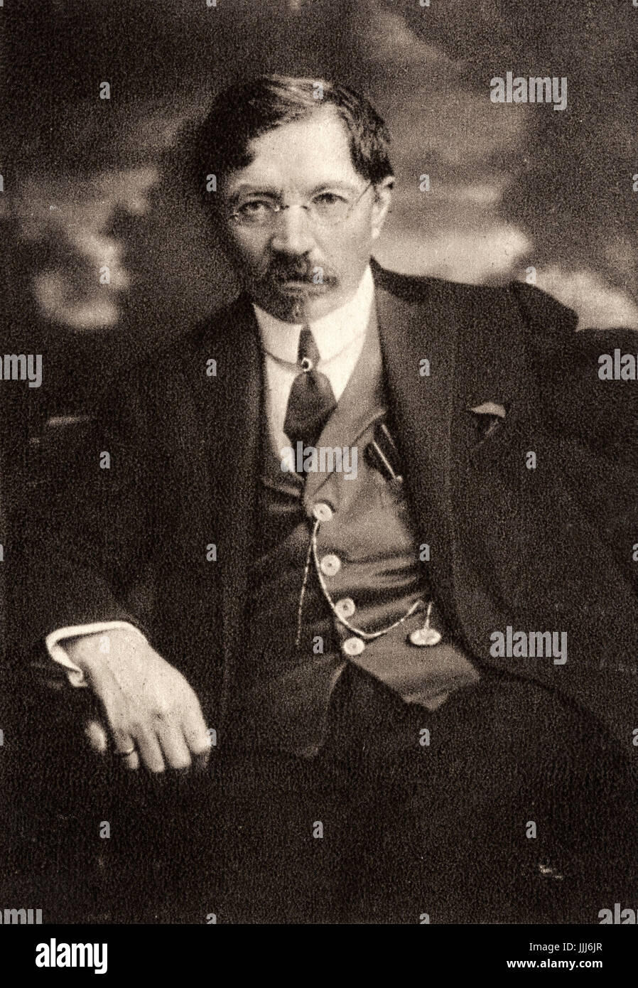 Shalom Aleichem - scrittore Yiddish nato a Poltava, Ucraina. Ha scritto storie umoristiche sulla vita ebraica in Russia. 3 marzo 1859 - 13 Maggio 1916 . Nato Sholem Rabinowitz. Musical "Il violinista sul tetto" sulla base di Tevye il lattaio da SA. Scrittore e romanziere. In Europa orientale. Cartolina Levanon Foto Stock