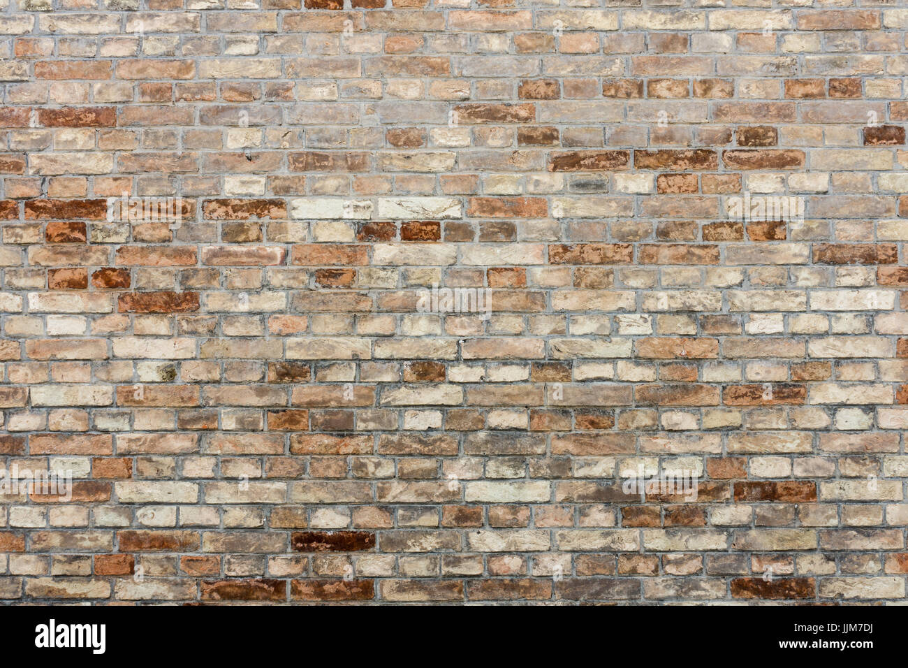 Arancio vecchio muro di mattoni texture di sfondo grunge Foto Stock