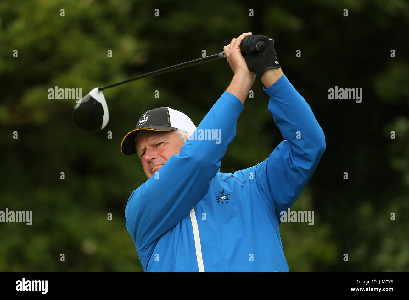 Scotland's Sandy Lyle durante il primo giorno dell'Open Championship 2017 al Royal Birkdale Golf Club, Southport. PREMERE ASSOCIAZIONE foto. Data immagine: Giovedì 20 luglio 2017. Vedi PA storia GOLF Open. Il credito fotografico dovrebbe essere: Richard Sellers/PA Wire. Foto Stock