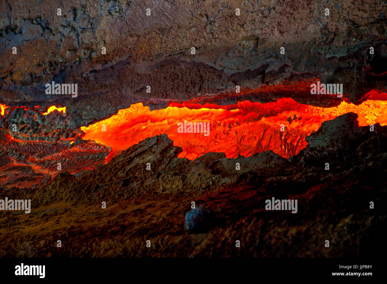 ThyssenKrupp opera di carpenteria metallica a Duisburg, la zona della Ruhr, Renania settentrionale-Vestfalia, in Germania, in Europa. Toccando l'altoforno 8. ThyssenKrupp HŸttenwerk, Duisburg Foto Stock