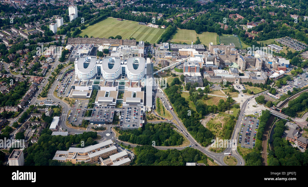Queen Elizabeth Hospital, Birmingham West Midlands, Regno Unito Foto Stock