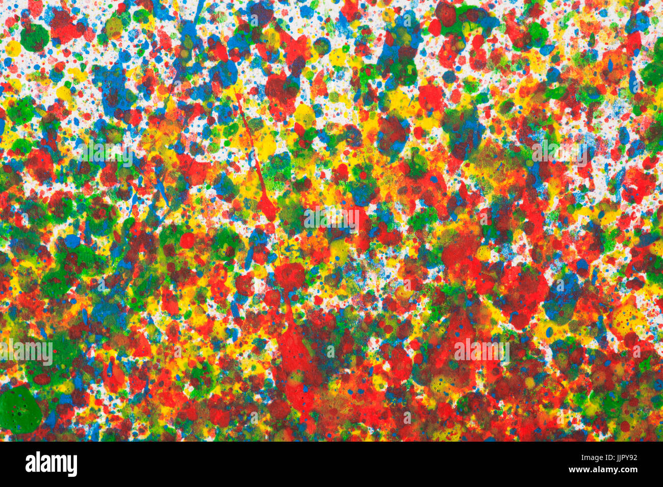 Colorato sfondo astratto con schizzi ad acquerello Foto Stock