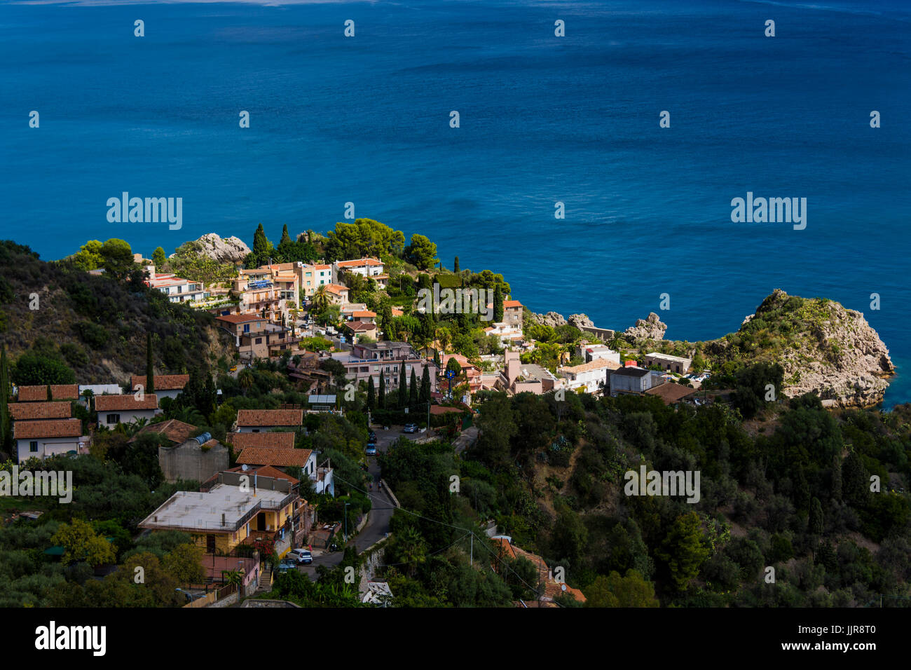 Taormina, Sicilia, Italia Foto Stock