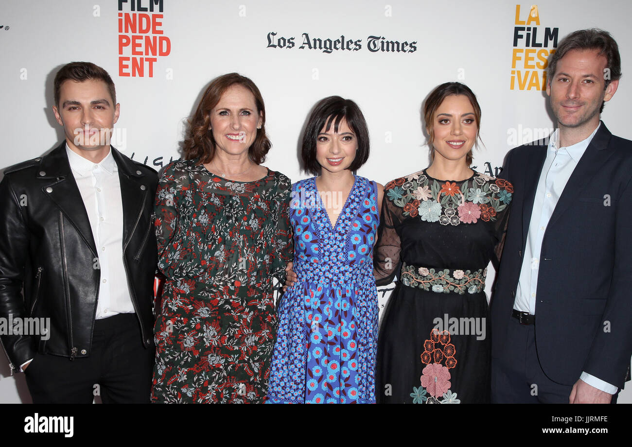 2017 Los Angeles Film Festival - Screening di "il piccolo ore' dotate di: Dave Franco, Molly Shannon, Kate Micucci, Aubrey Plaza, Jeff Baena dove: Culver City, California, Stati Uniti quando: 20 giu 2017 Credit: FayesVision/WENN.com Foto Stock