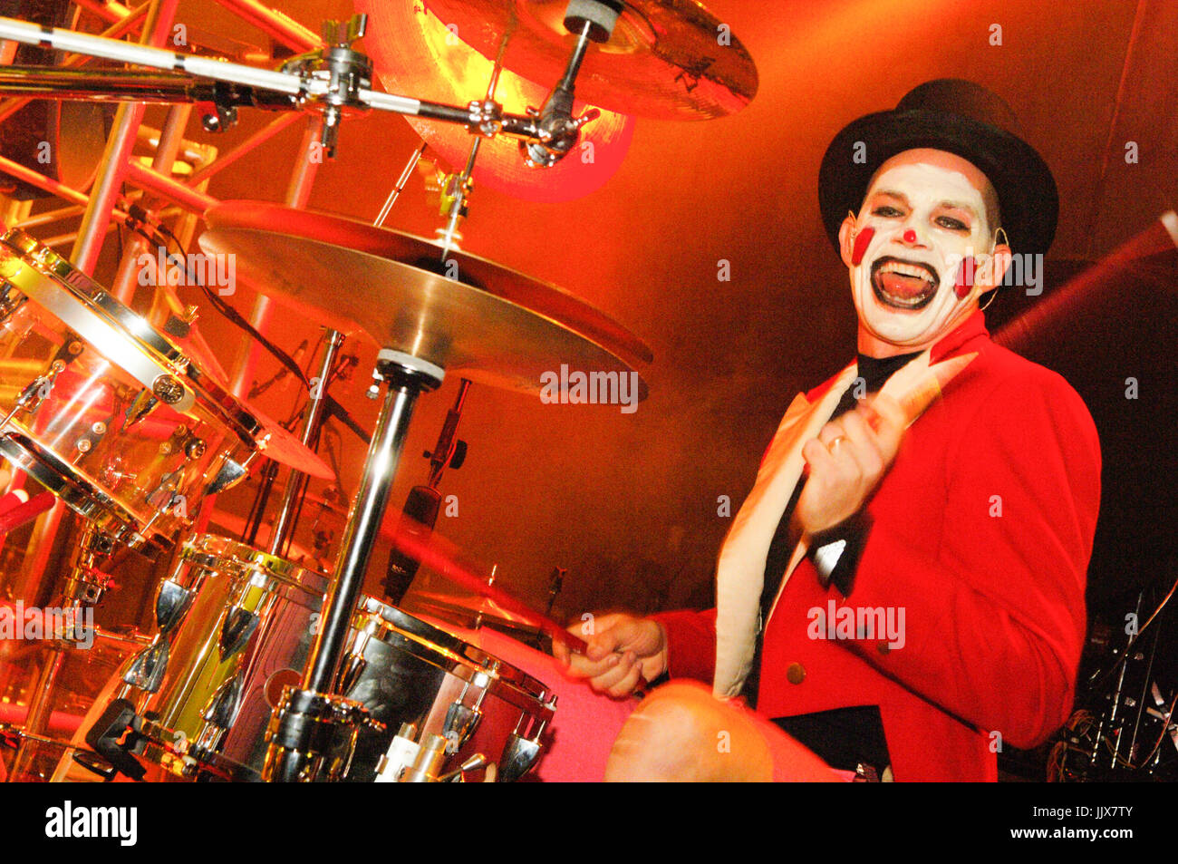 Adrian Young senza dubbio guitar center drum-off henry fonda Theatre di Los Angeles,ca. Foto Stock
