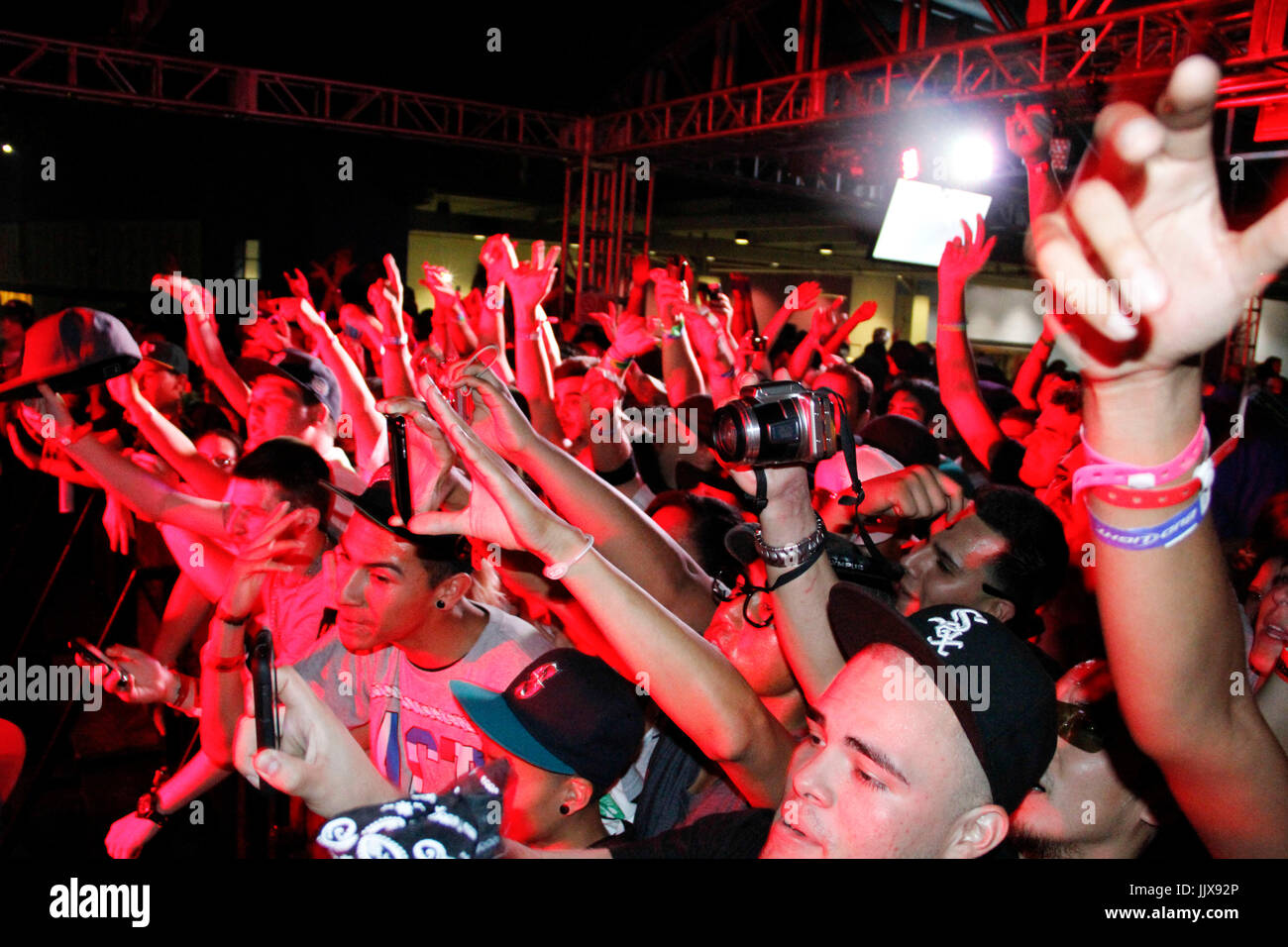 Esegue dmx epicentro 2010 festival di musica auto club speedway settembre 25,2010 fontana, in California. Foto Stock
