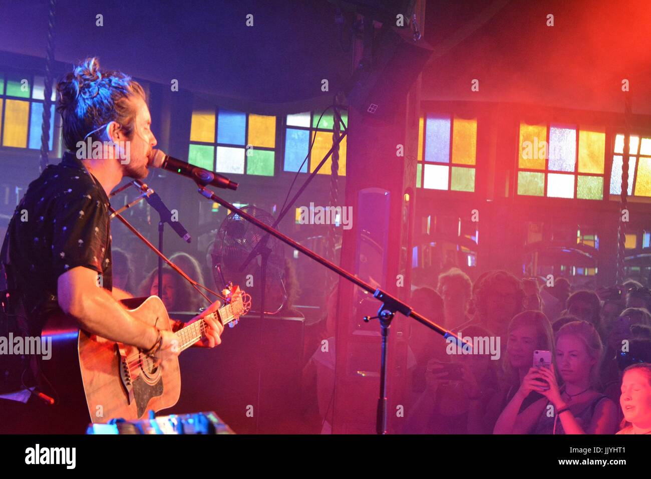 Freiburg, Germania, il 20 luglio 2017, ZMF Zelt-Musik-Festival con Jeremy anse Credito: mediensegel.de/Alamy Live News Foto Stock