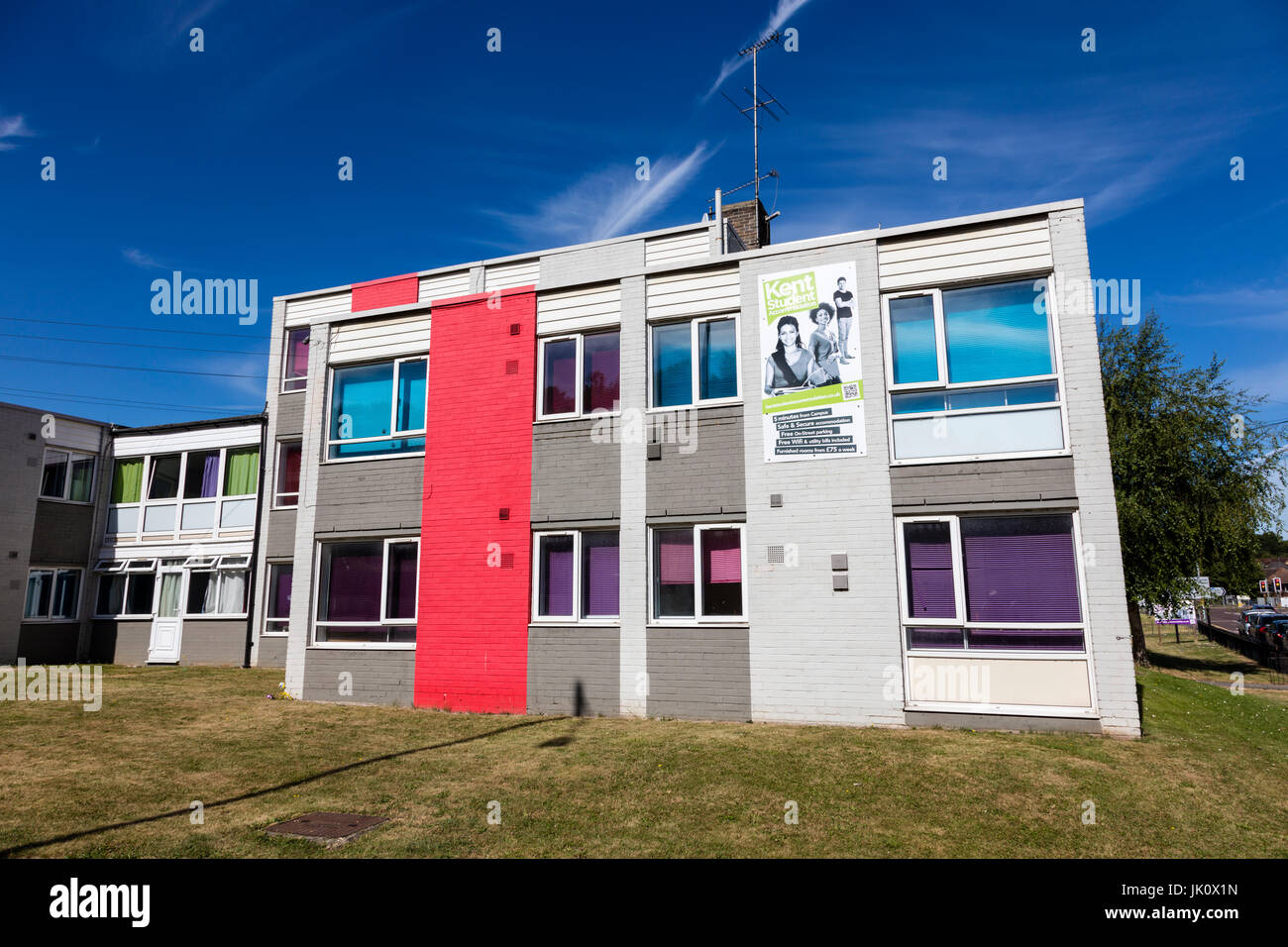 Università di Kent Alloggi studenteschi per il Medway Campus, Gillingham, Kent, Regno Unito Foto Stock