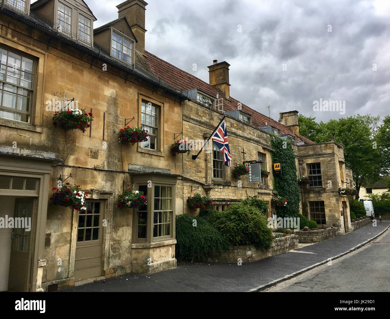 Moreton-in-marzo, Cotswolds Foto Stock