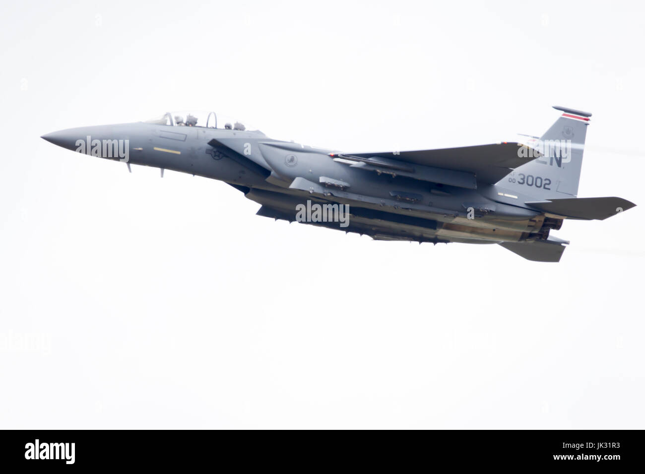 McDonnell Douglas F-15 Eagle Flypast a Fairford International Air Tattoo 2017 Foto Stock