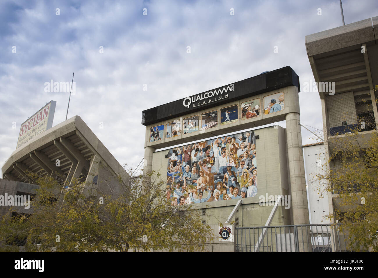Stati Uniti, California, San Diego, Qualcomm Football Stadium Foto Stock