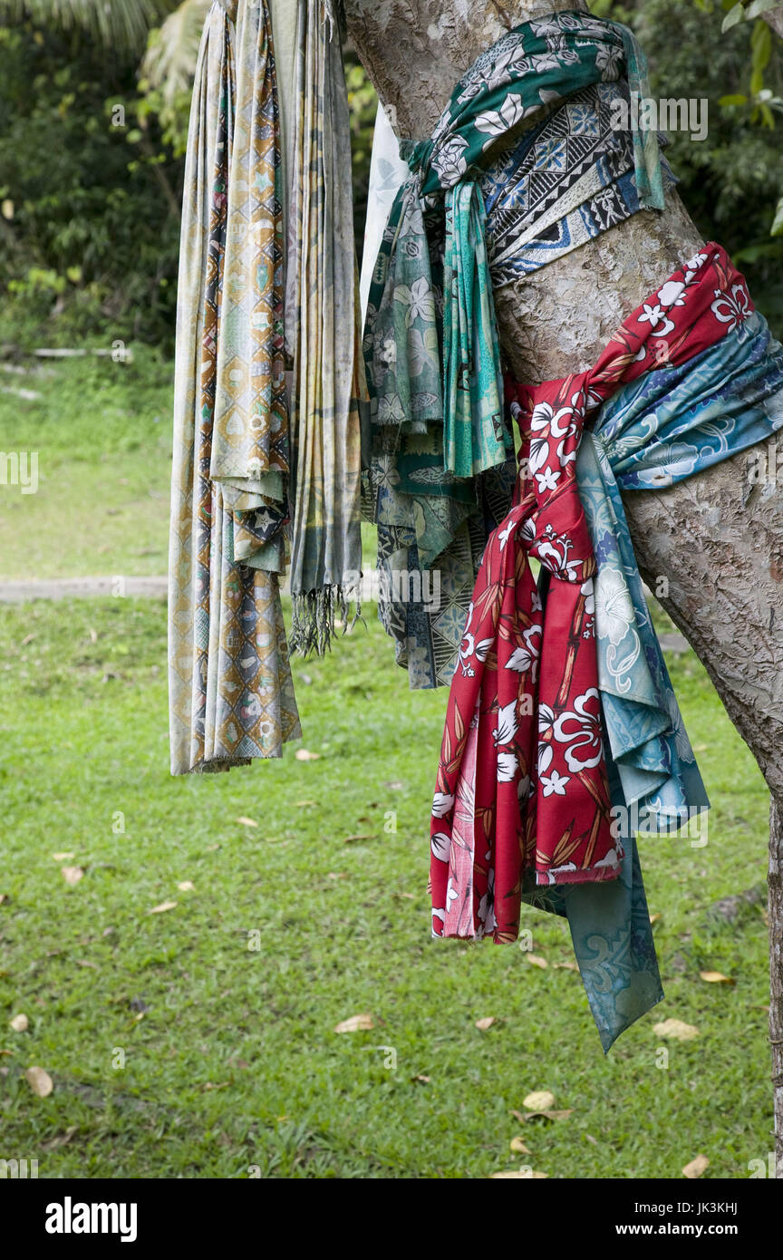 Nuova Caledonia, nel nord della Grande Terre Isola, Tiendanite, recinto di J.M. Tjibaou Kanak, leader tribali assassinato nel 1989, Foto Stock