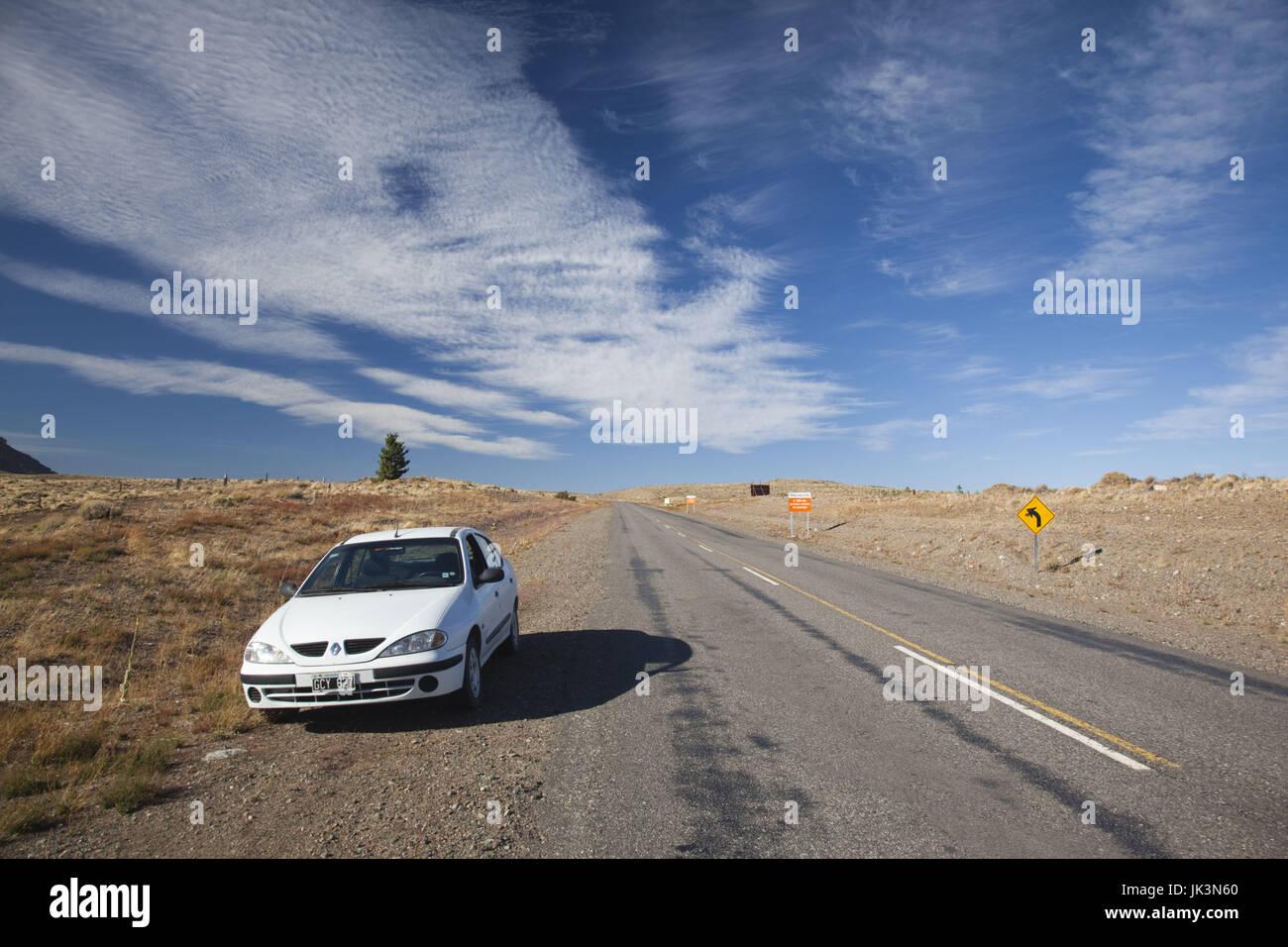 Argentina, Patagonia, Chubut Provincia, RN 40, centrale Chubut Foto Stock