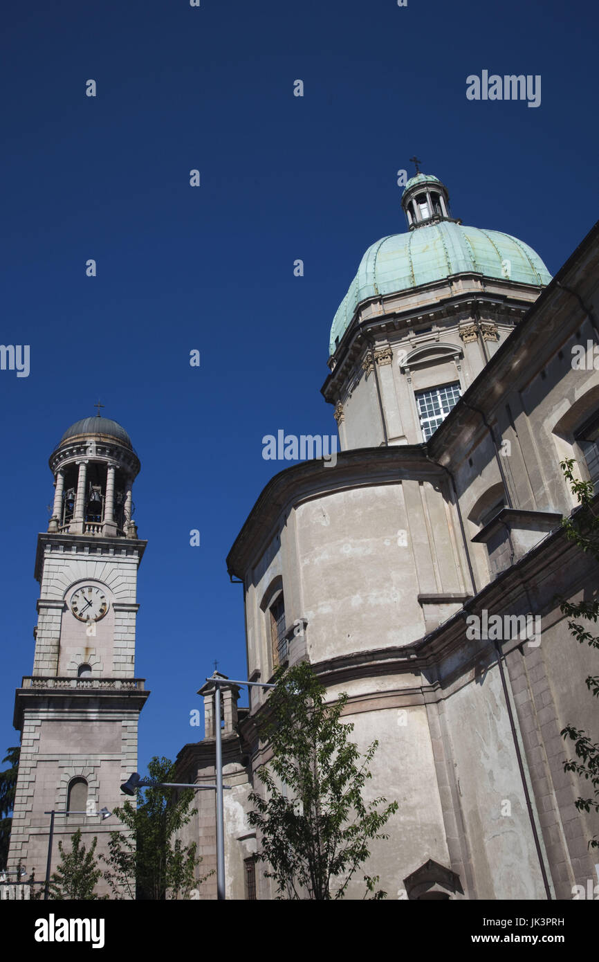 L'Italia, Piemonte, Lago Maggiore, Verbania-Intra, Basilica San Vittorio Foto Stock
