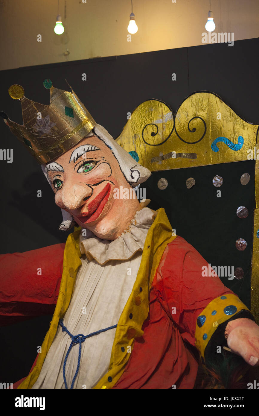 Uruguay, Montevideo, Museo del carnevale, museo del carnevale di Montevideo, maschera di Carnevale Foto Stock