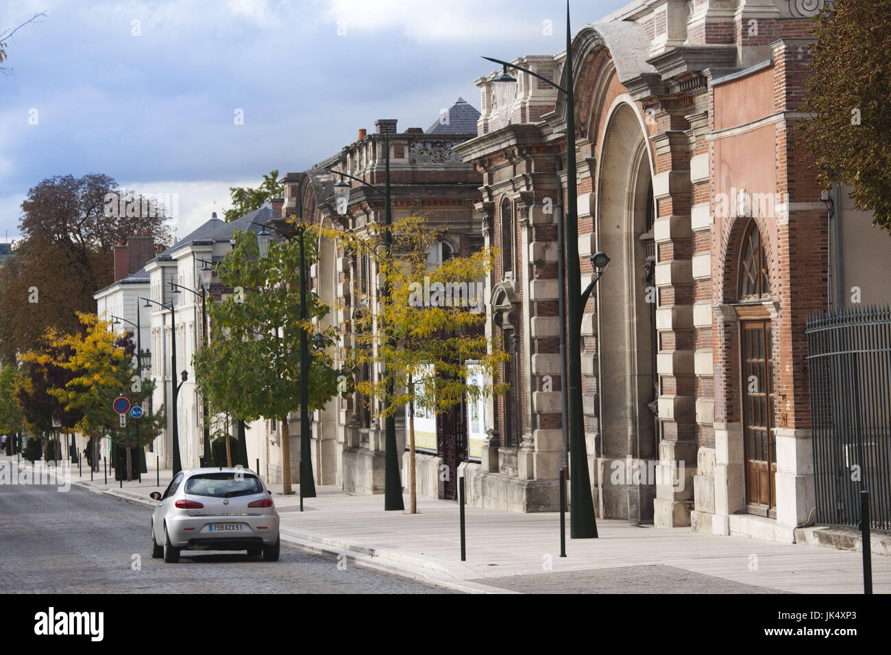 Francia, Marne, regione di Champagne, Epernay, Avenue de Champagne Foto Stock