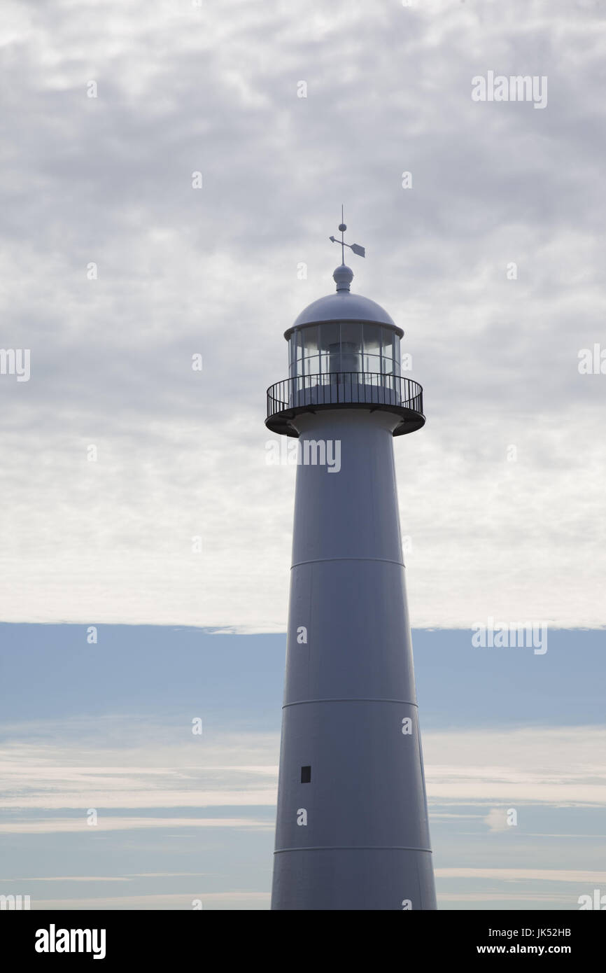 Stati Uniti d'America, Mississippi, Biloxi Biloxi Lighthouse Foto Stock