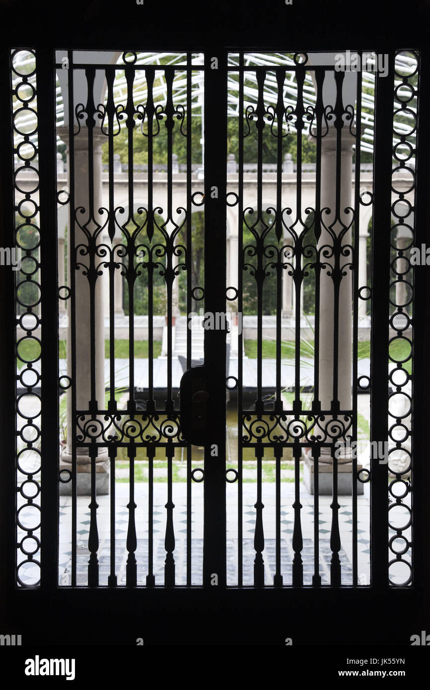 Uruguay, Montevideo, Museo Blanes, dedicato a Uruguay più famoso pittore, J. M. Blanes, porte Foto Stock