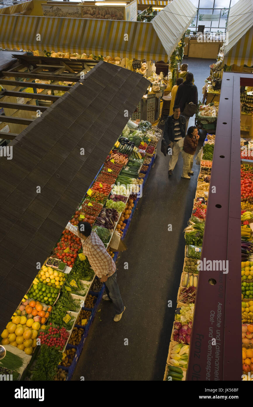 Germania, Assia, Frankfurt am Main, Kleinmarkthalle, del mercato interno, Foto Stock