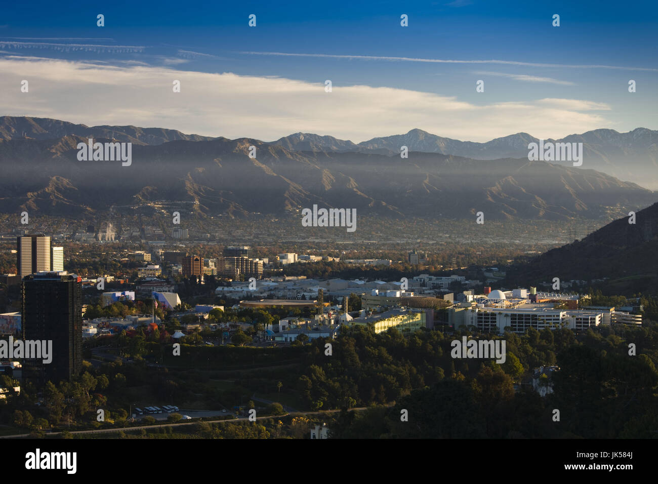 Stati Uniti, California, Los Angeles, San Fernando Valley, Città universale, mattina Foto Stock