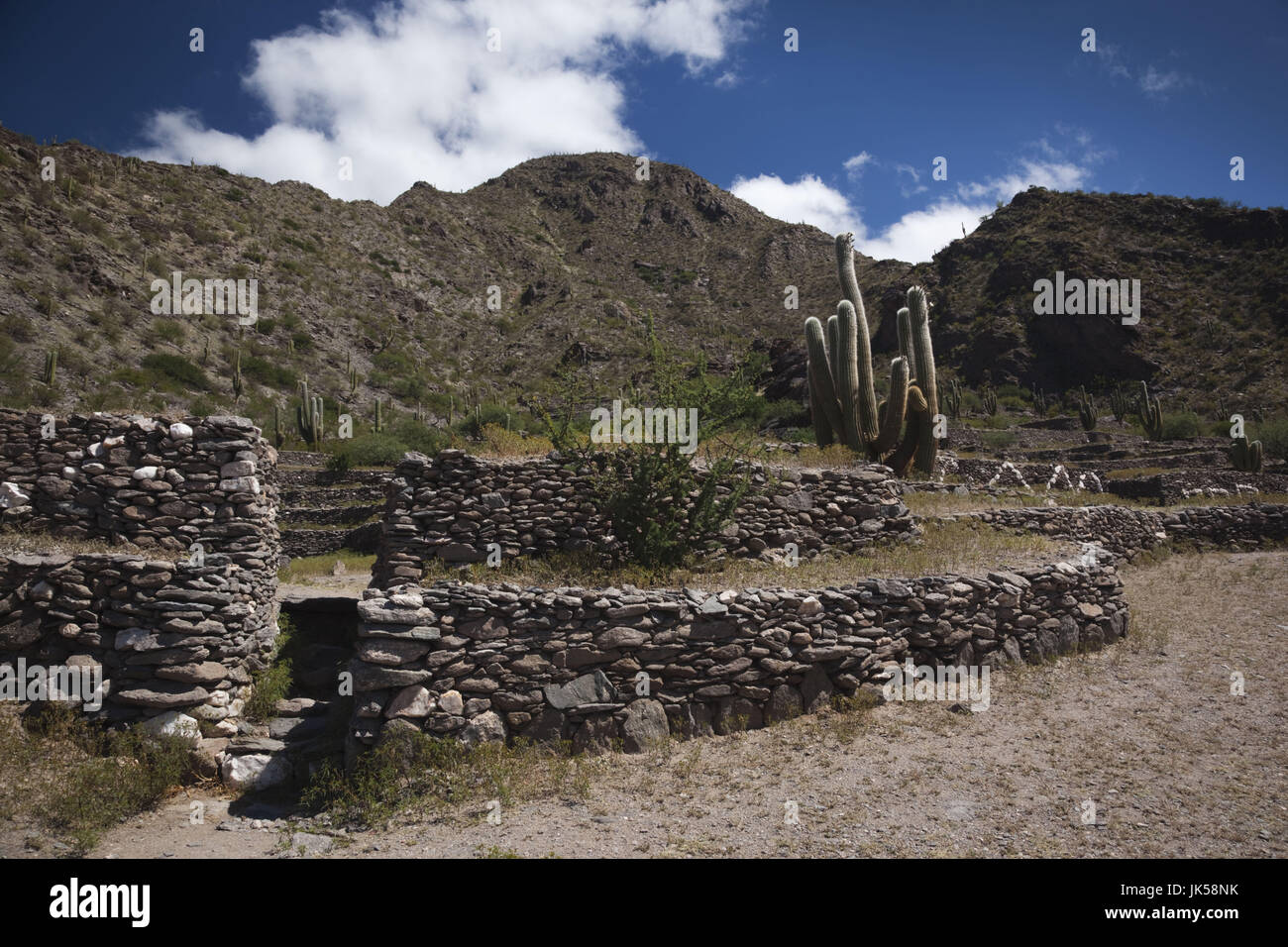 Argentina, Tucuman Provincia, Quilmes, resti di antiche popolazioni indigene insediamento da 1000ANNUNCIO Foto Stock