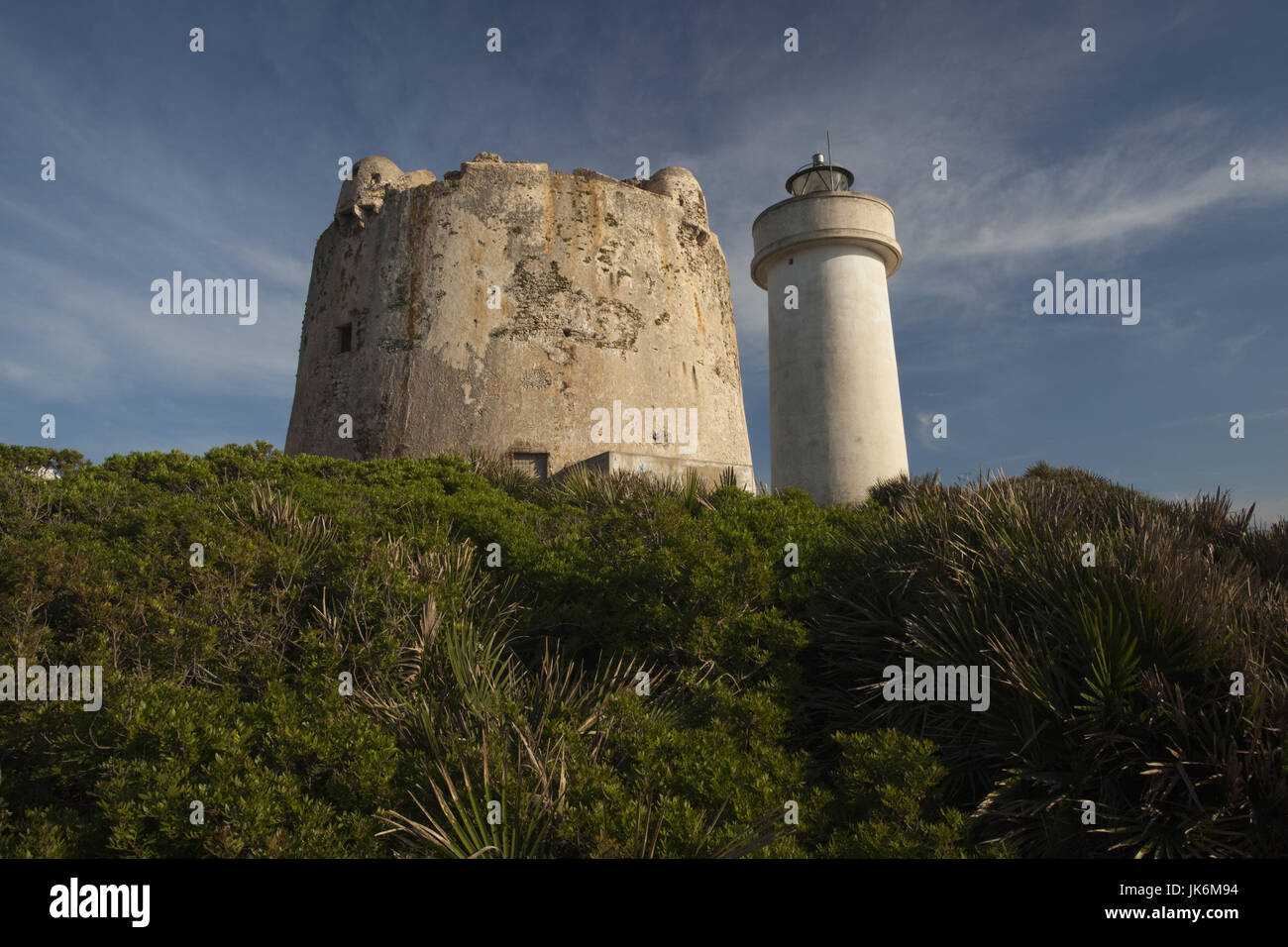 L'Italia, Sardegna, occidentale della Sardegna, Porto Conte, faro Foto Stock