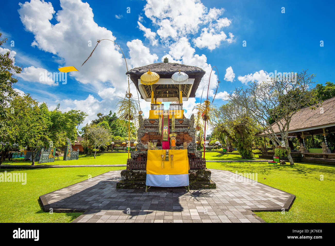 Pura Taman Ayun Temple di Bali, Indonesia. Foto Stock