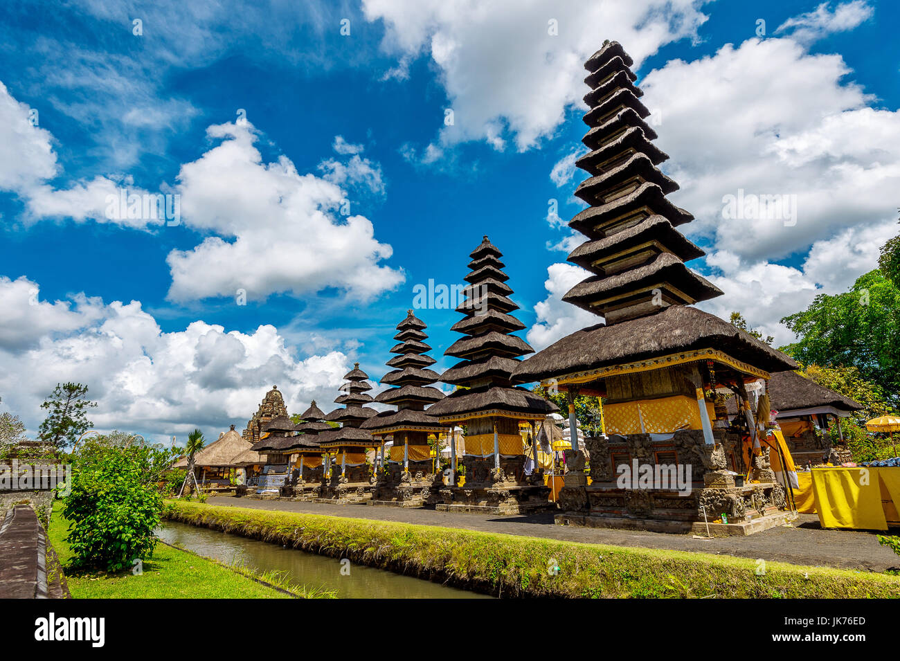 Pura Taman Ayun Temple di Bali, Indonesia. Foto Stock