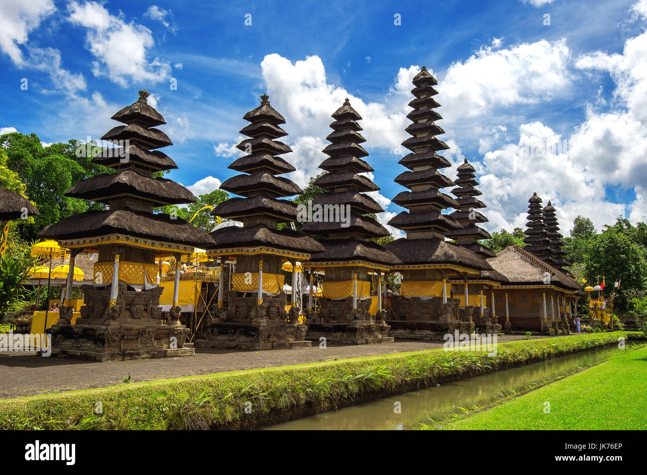 Pura Taman Ayun Temple di Bali, Indonesia. Foto Stock