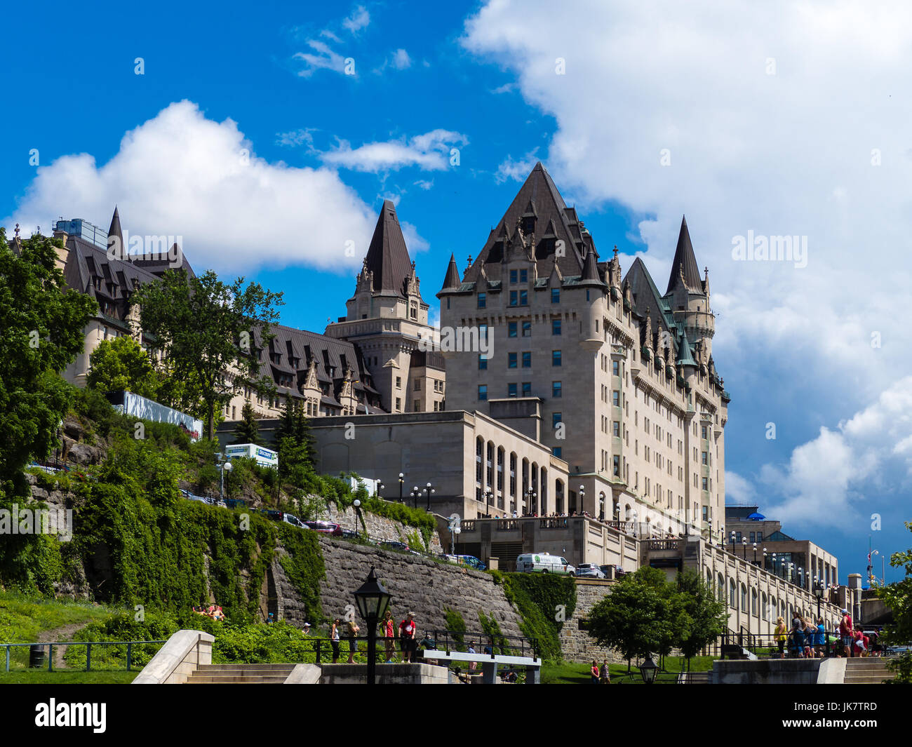 Chateau Laurier Ottawa, Canada Foto Stock