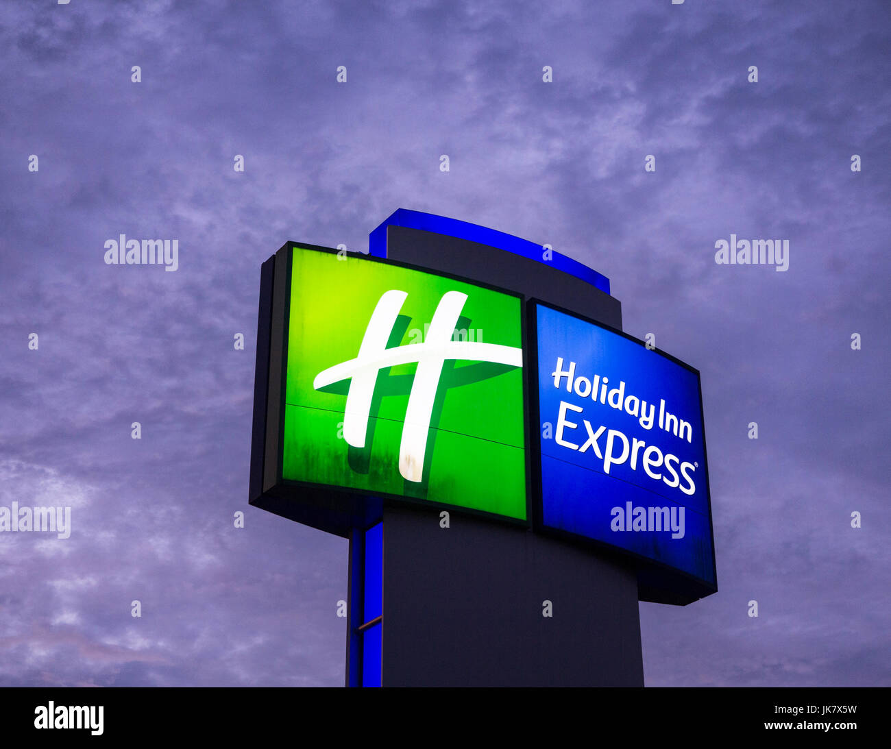 Holiday Inn Express accedi Ramsey, New Jersey Foto Stock