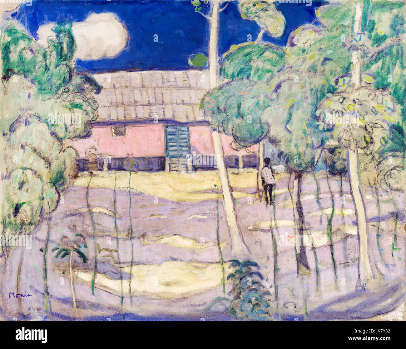 James Wilson Morrice, paesaggio, Trinidad 1916-1926 Olio su tela. Galleria d'Arte di Ontario, Canada. Foto Stock