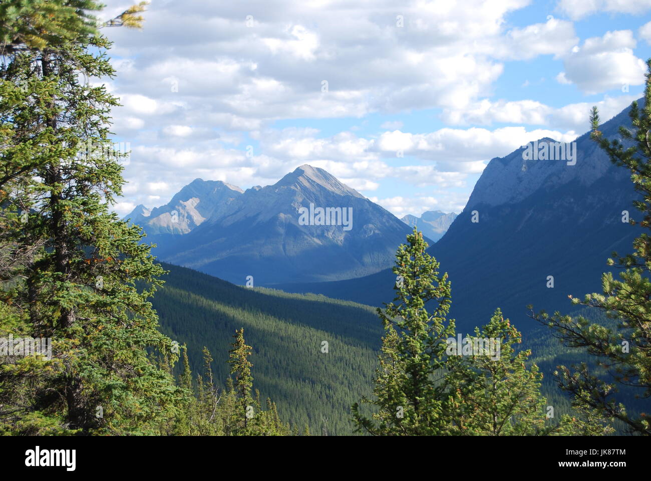 Il fiume di Banff Foto Stock