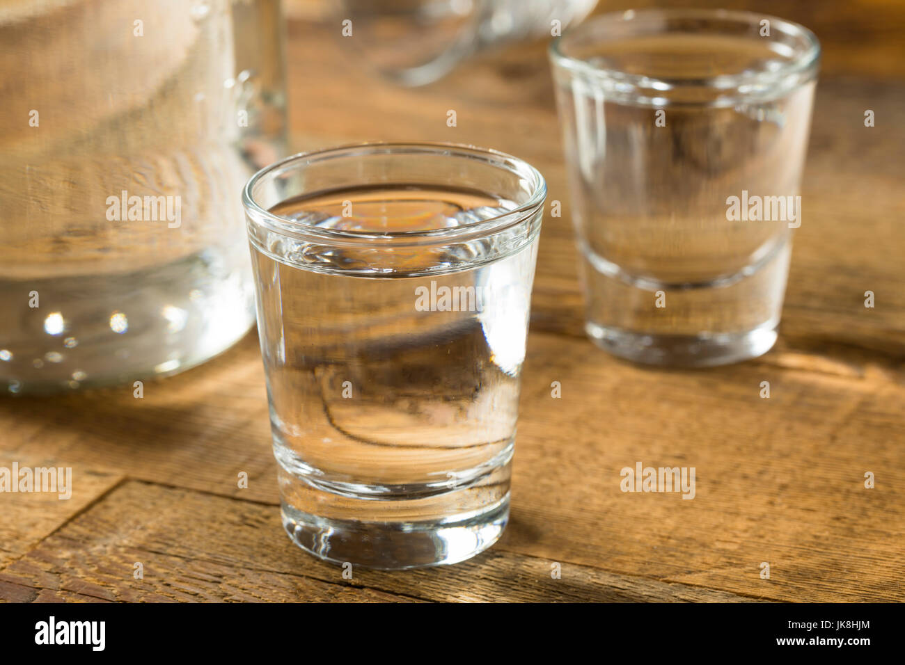 Alcolica Boozy American Moonshine scatti pronta da bere Foto Stock