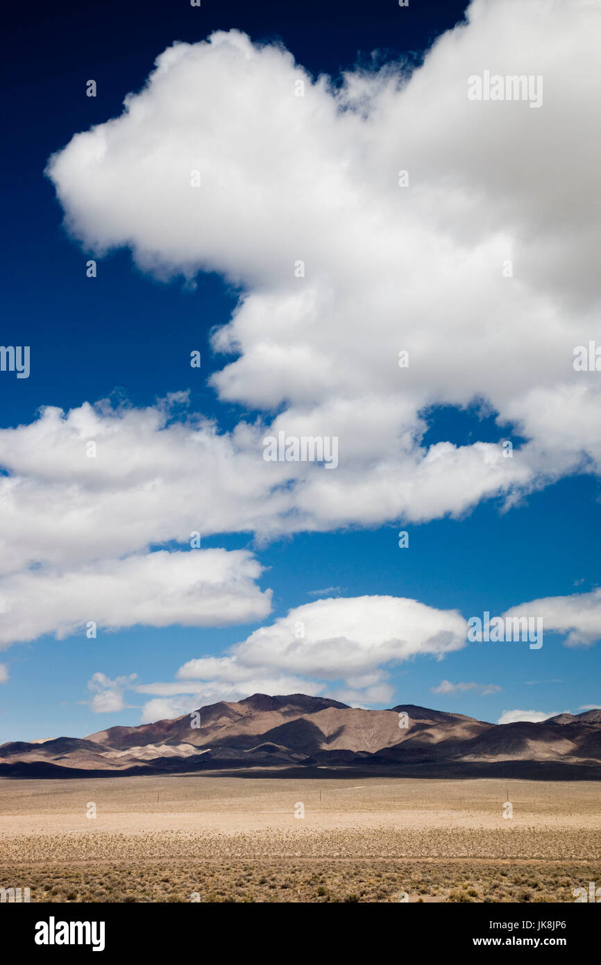 Stati Uniti d'America, Nevada, Grande Bacino, Luning, paesaggio fuori la Highway 95 Foto Stock