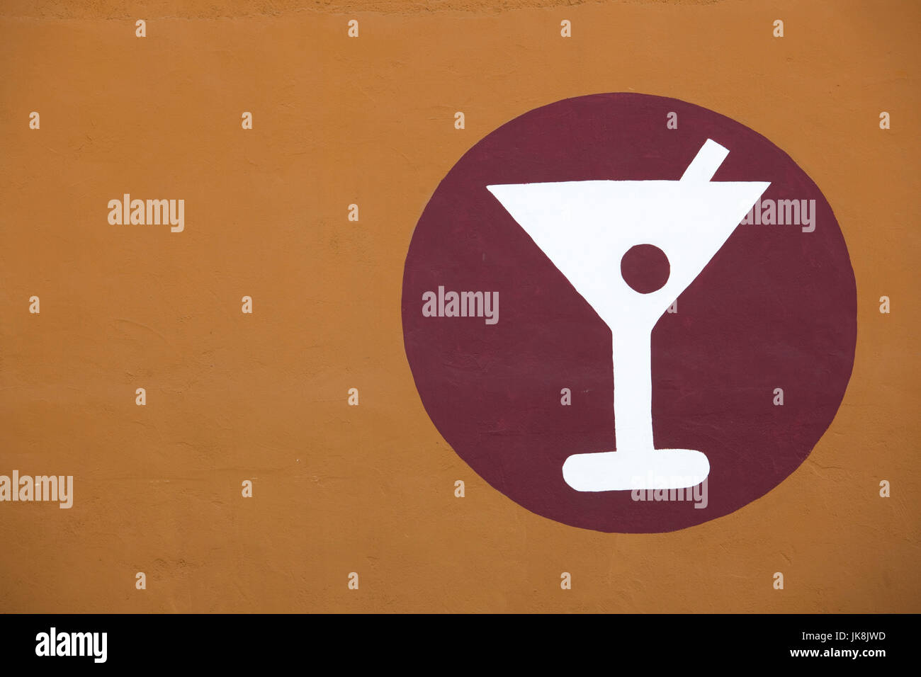 Stati Uniti d'America, Nevada, Las Vegas, Downtown, prima strada, cocktail lounge segno Foto Stock