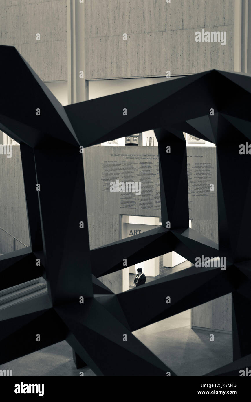 Stati Uniti, California, nel sud della California, Los Angeles, Los Angeles County Museum of Art, LACMA, galleria dettaglio Foto Stock