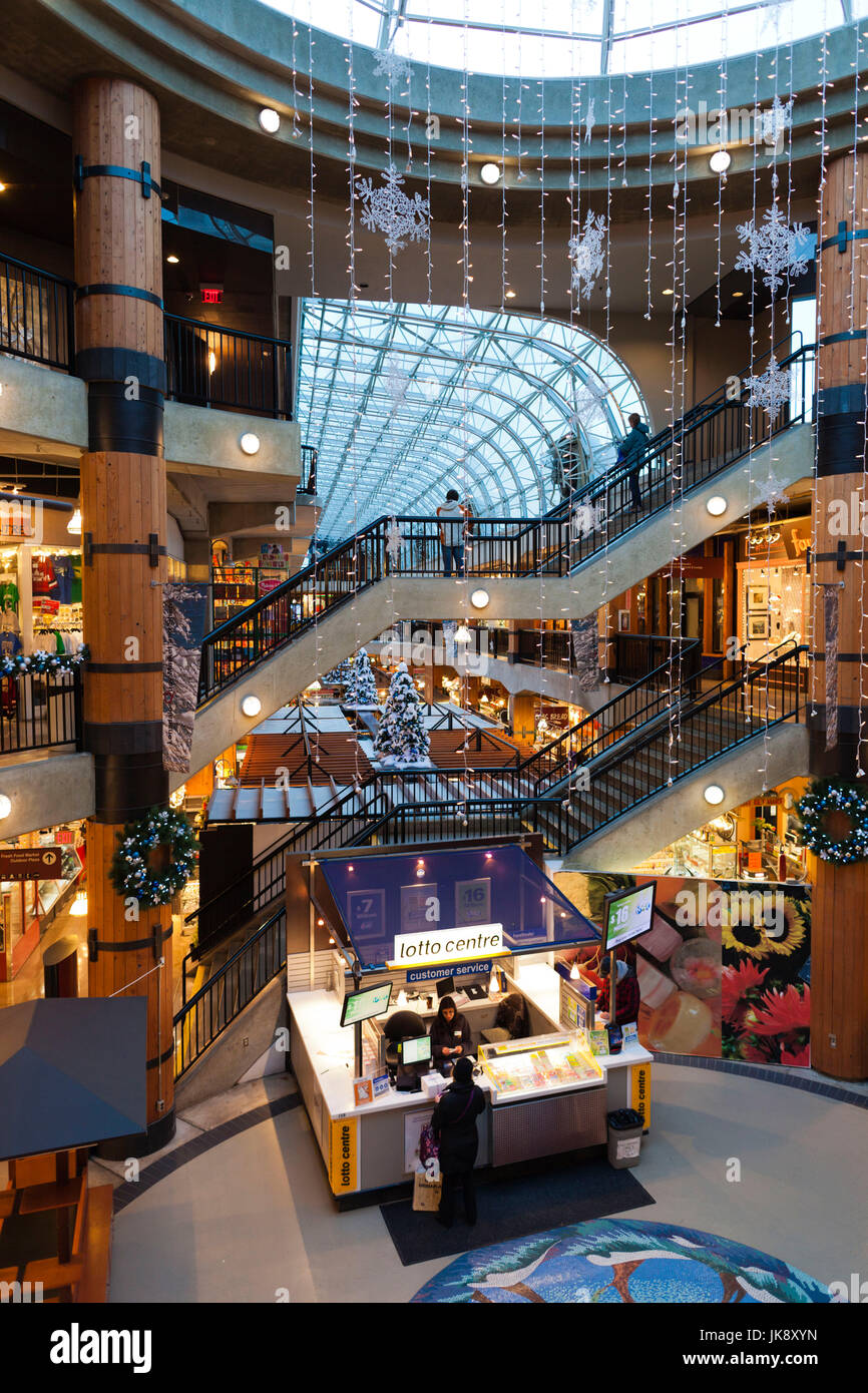 Canada, British Columbia, North Vancouver, Lonsdale Quay, Mercato interno Foto Stock