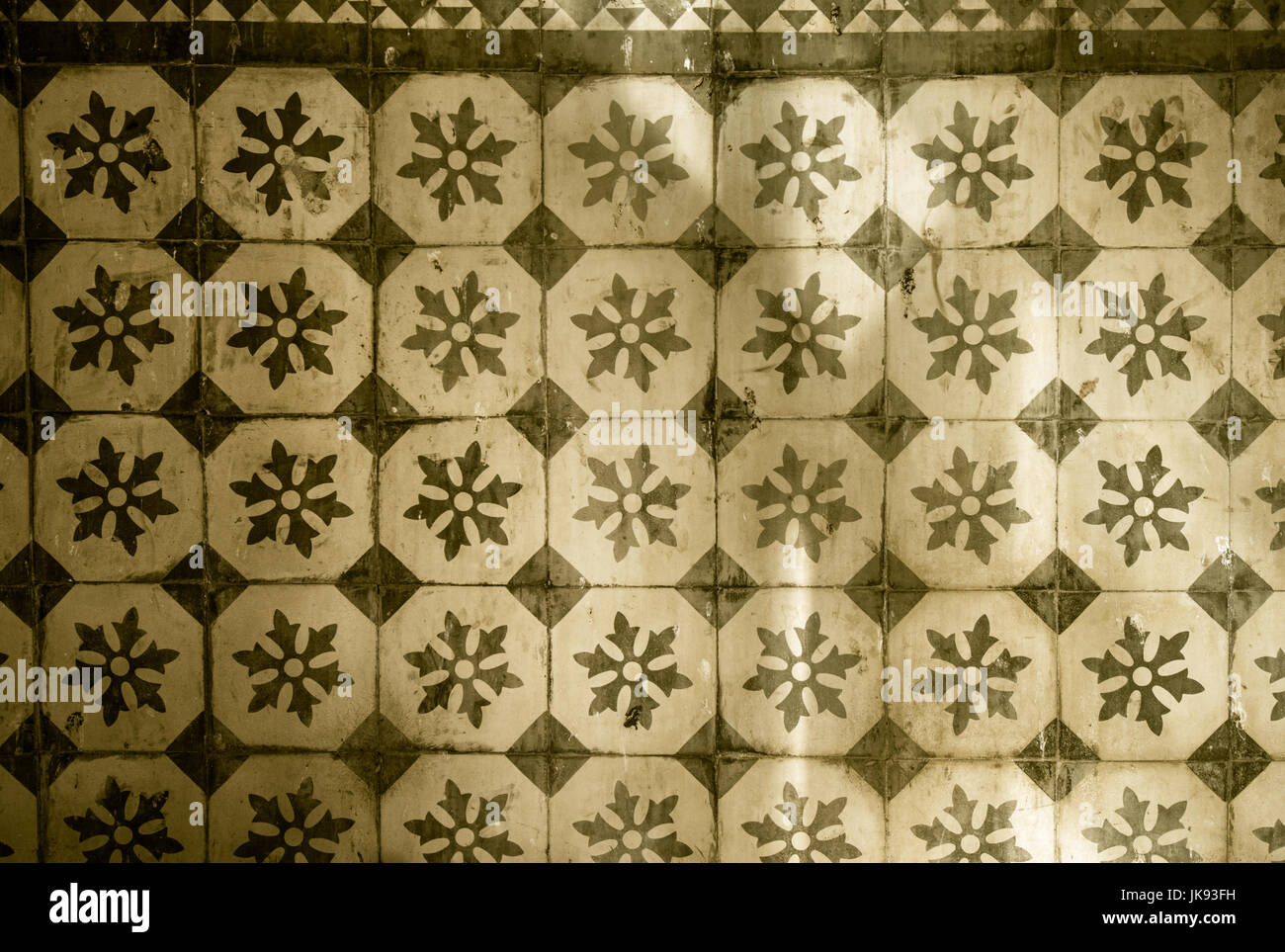 Vintage mexican Sfondo piastrelle Foto Stock