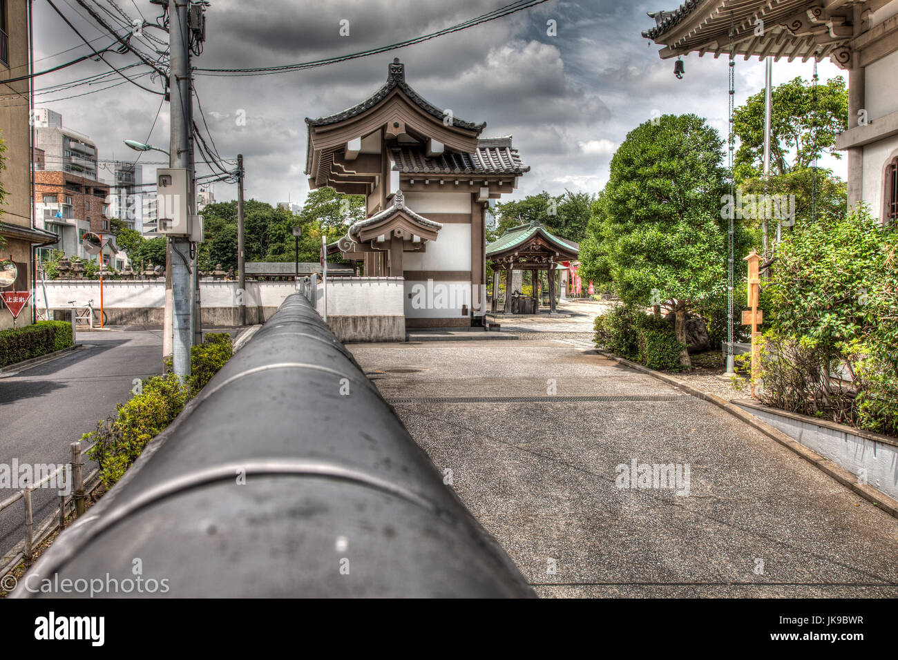 Tempio di Tokyo Foto Stock