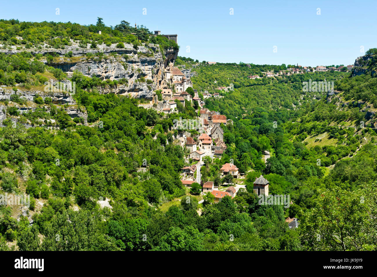 Rocamadour, lotto reparto, Occitanie, Francia Foto Stock